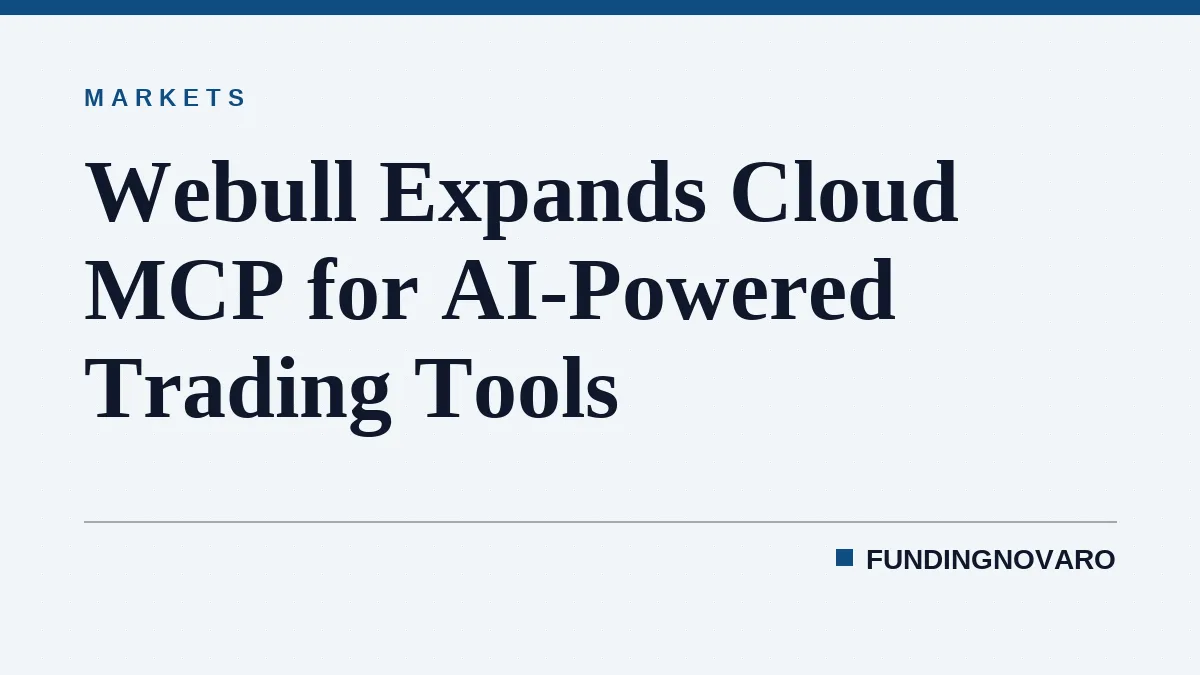 Webull Expands Cloud MCP for AI-Powered Trading Tools
