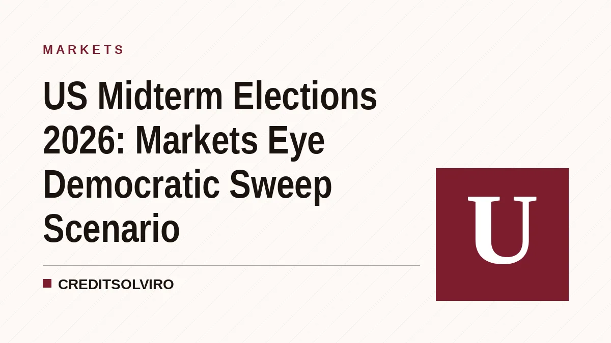 US Midterm Elections 2026: Markets Eye Democratic Sweep Scenario