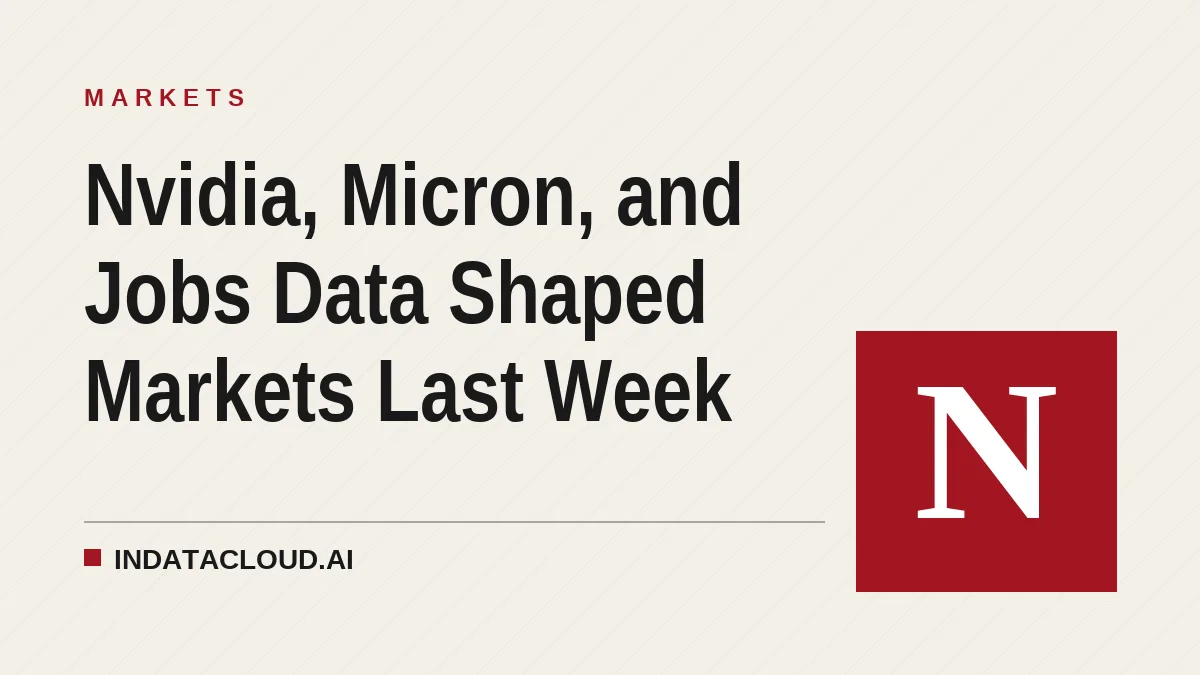 Nvidia, Micron, and Jobs Data Shaped Markets Last Week