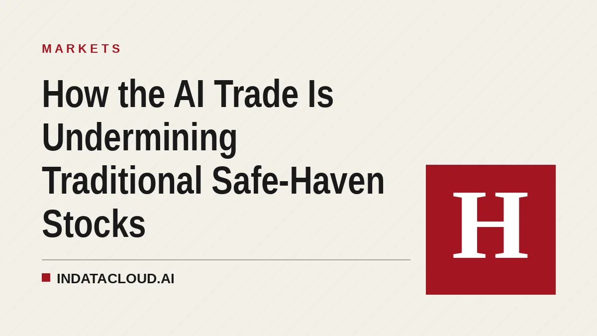 How the AI Trade Is Undermining Traditional Safe-Haven Stocks
