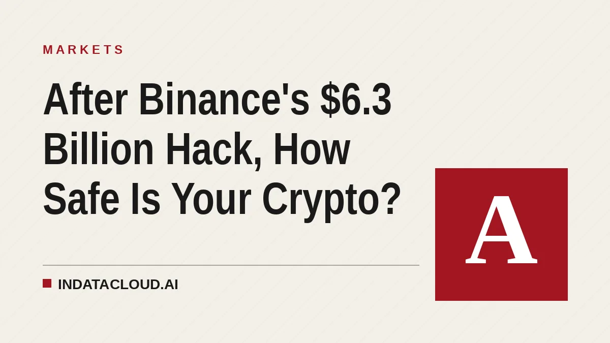 After Binance's $6.3 Billion Hack, How Safe Is Your Crypto?