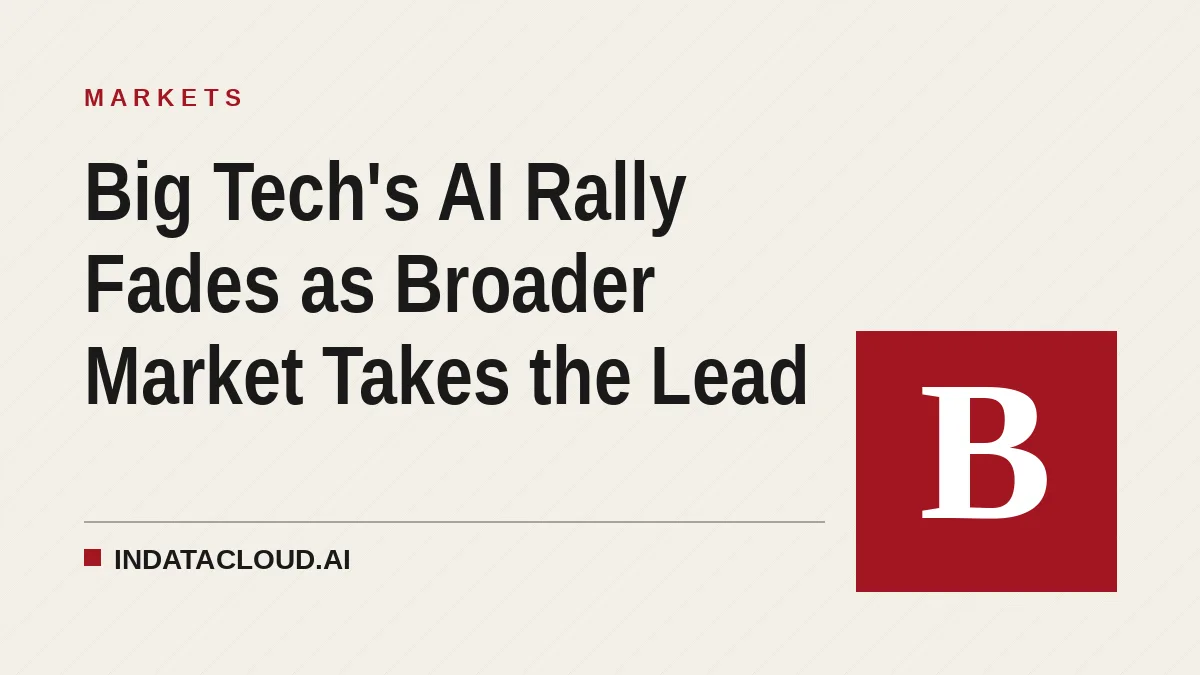 Big Tech's AI Rally Fades as Broader Market Takes the Lead