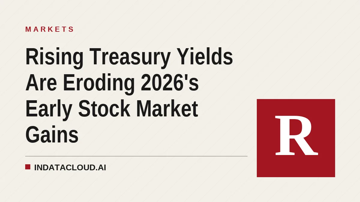Rising Treasury Yields Are Eroding 2026's Early Stock Market Gains
