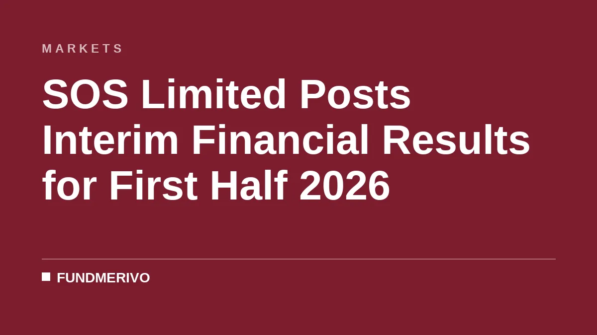 SOS Limited Posts Interim Financial Results for First Half 2026
