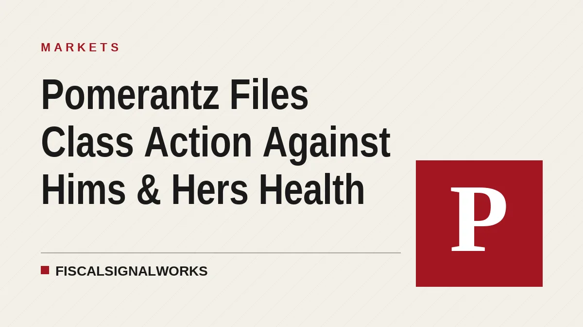 Pomerantz Files Class Action Against Hims & Hers Health