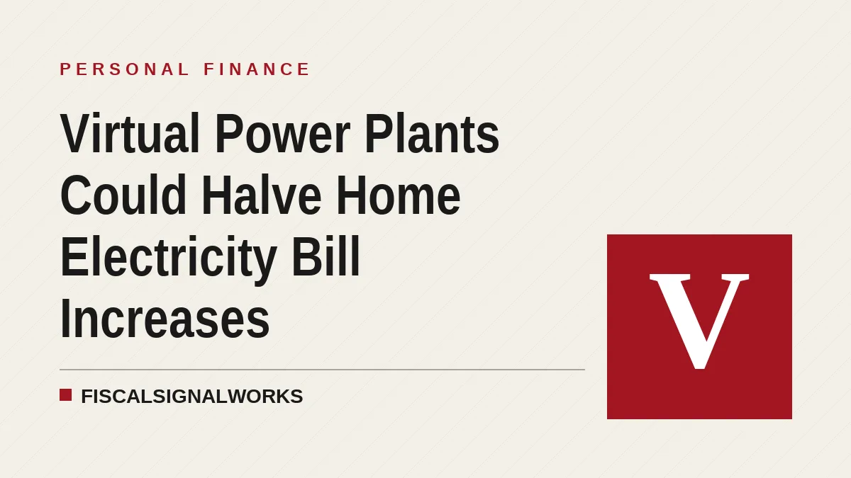 Virtual Power Plants Could Halve Home Electricity Bill Increases