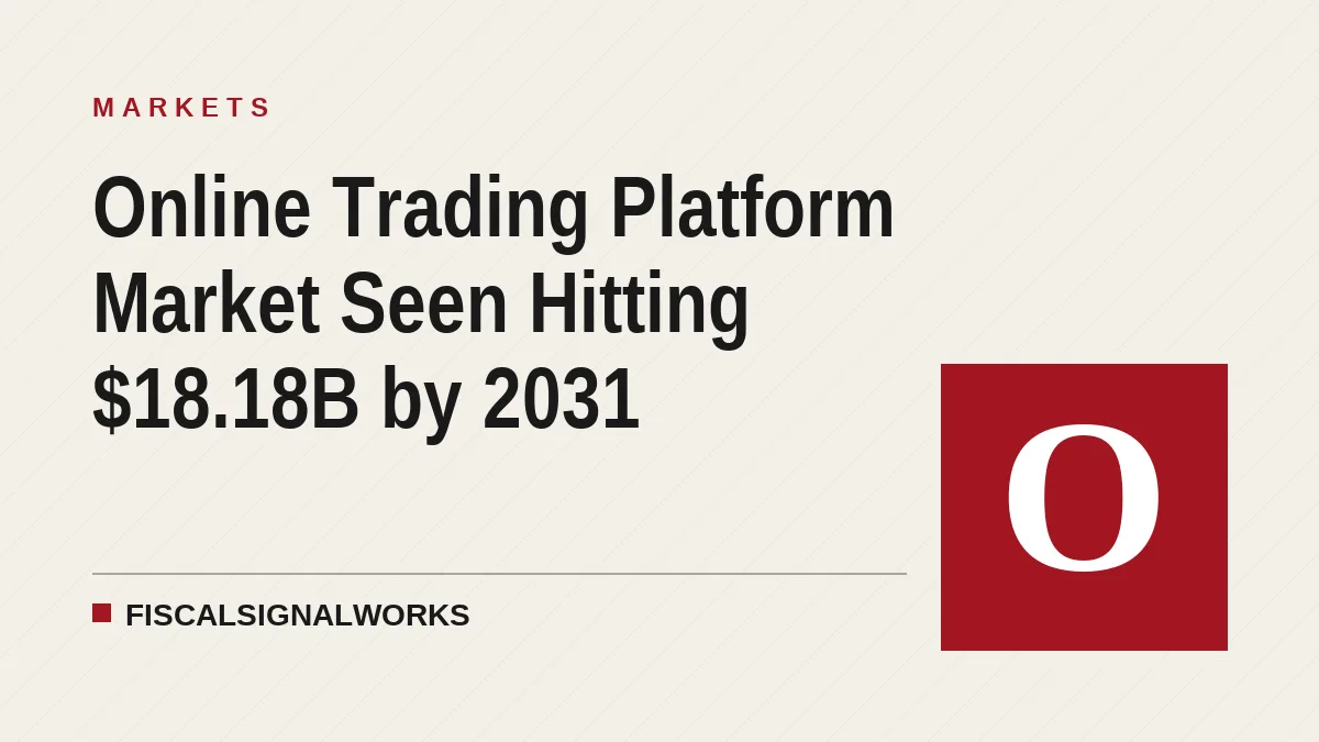 Online Trading Platform Market Seen Hitting $18.18B by 2031