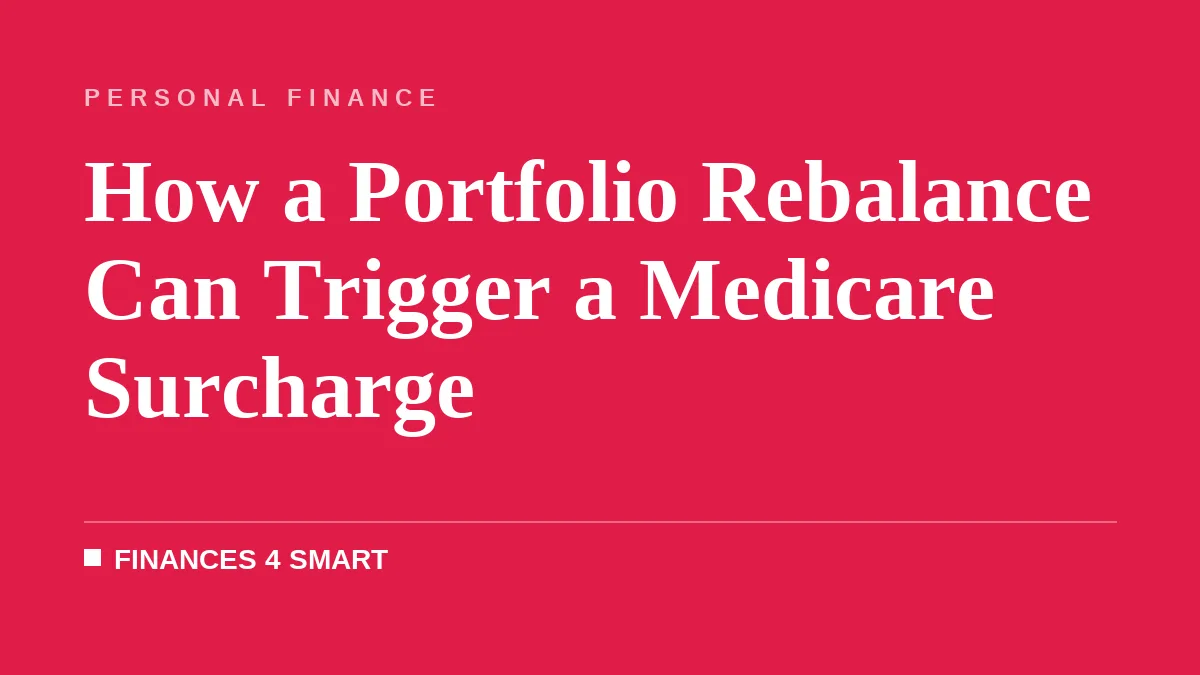 How a Portfolio Rebalance Can Trigger a Medicare Surcharge