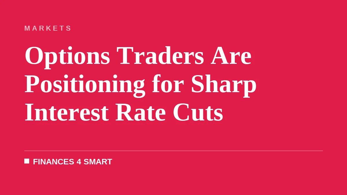 Options Traders Are Positioning for Sharp Interest Rate Cuts