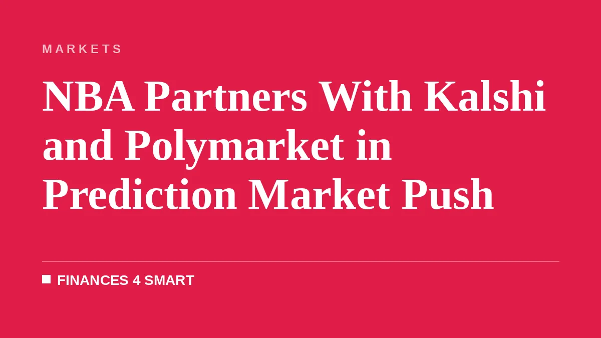 NBA Partners With Kalshi and Polymarket in Prediction Market Push