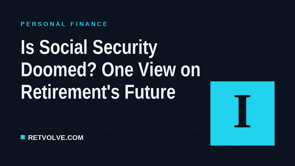 Is Social Security Doomed? One View on Retirement's Future