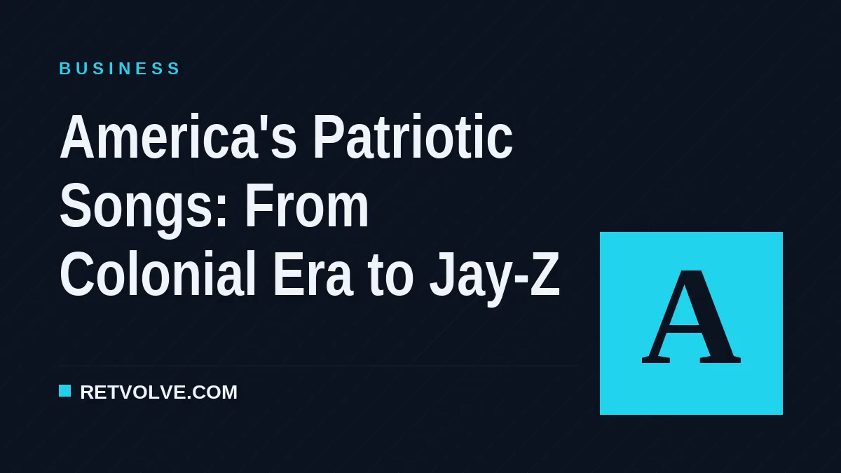 America's Patriotic Songs: From Colonial Era to Jay-Z