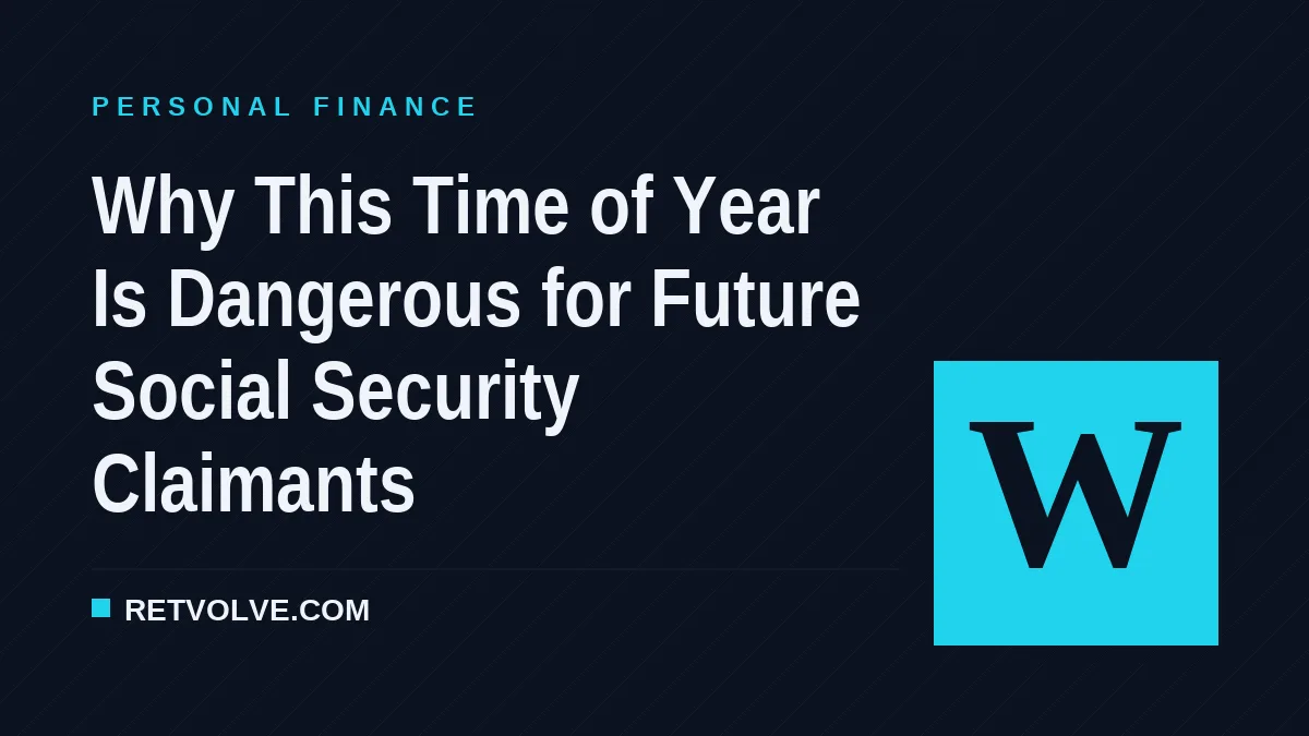 Why This Time of Year Is Dangerous for Future Social Security Claimants