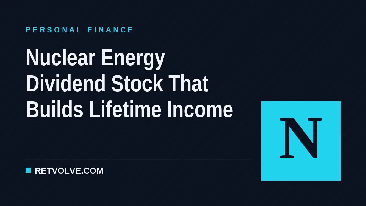 Nuclear Energy Dividend Stock That Builds Lifetime Income