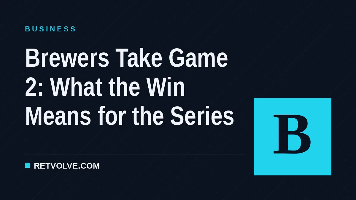 Brewers Take Game 2: What the Win Means for the Series
