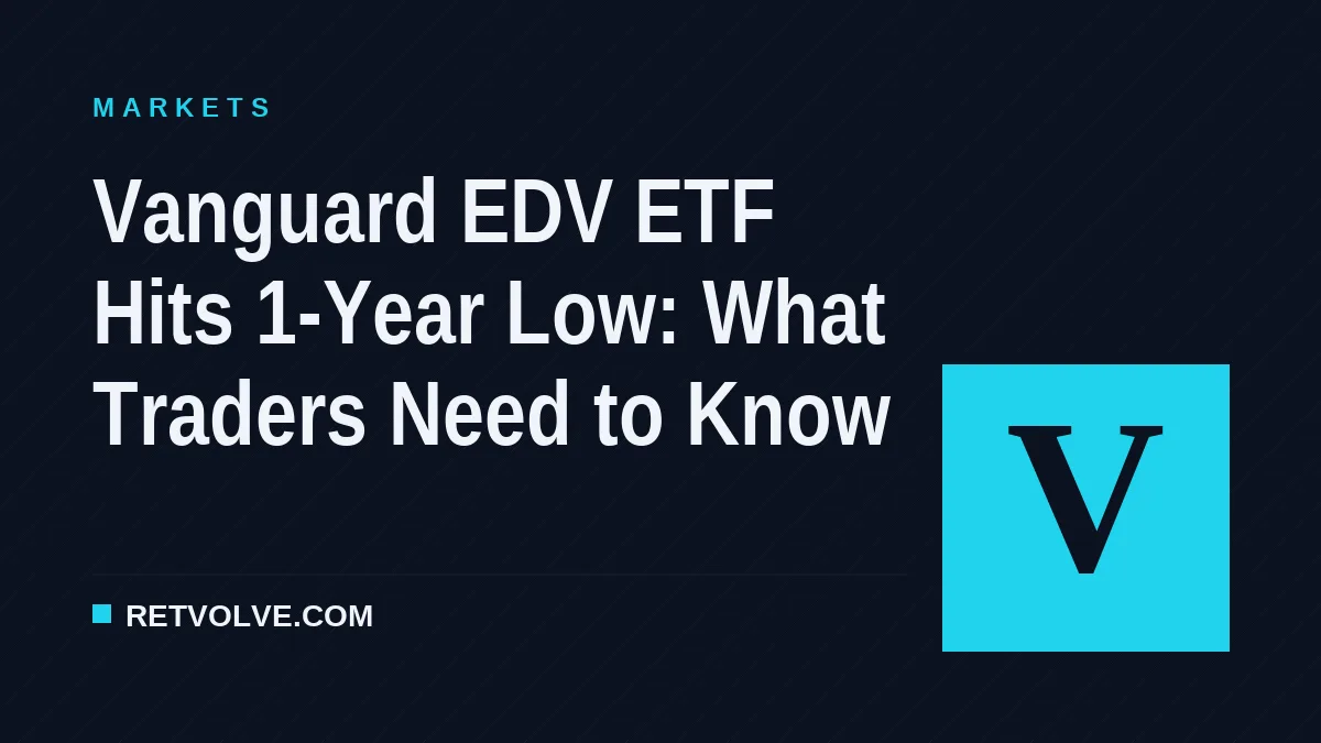 Vanguard EDV ETF Hits 1-Year Low: What Traders Need to Know