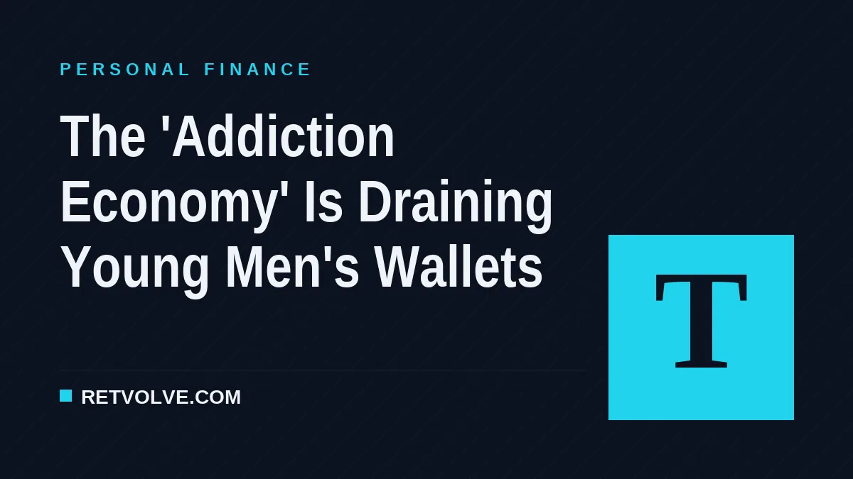 The 'Addiction Economy' Is Draining Young Men's Wallets