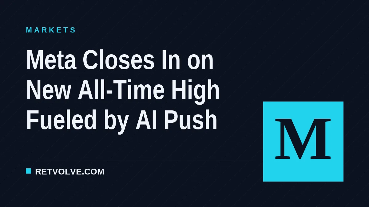 Meta Closes In on New All-Time High Fueled by AI Push