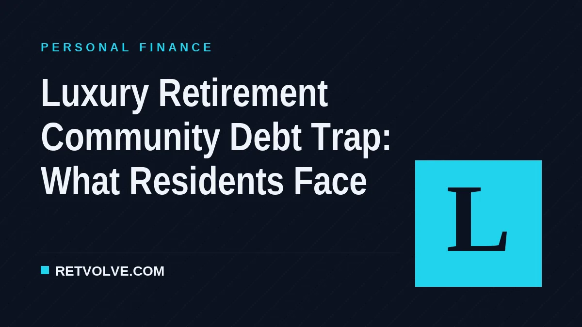 Luxury Retirement Community Debt Trap: What Residents Face