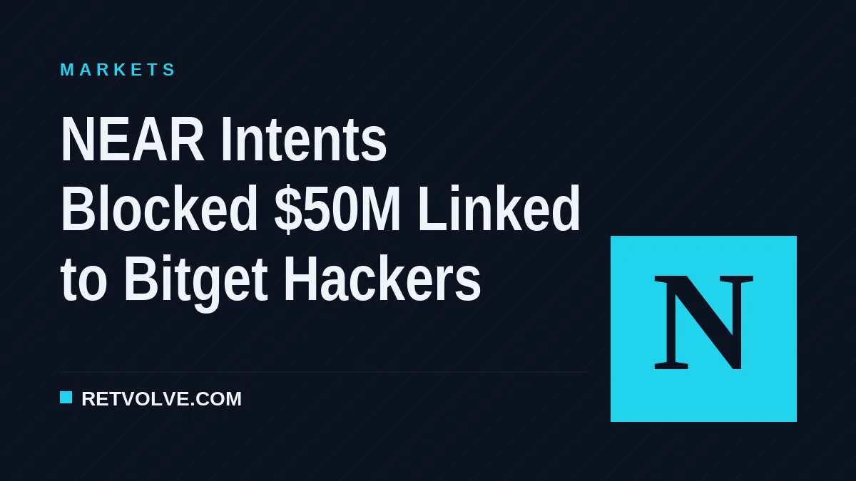 NEAR Intents Blocked $50M Linked to Bitget Hackers