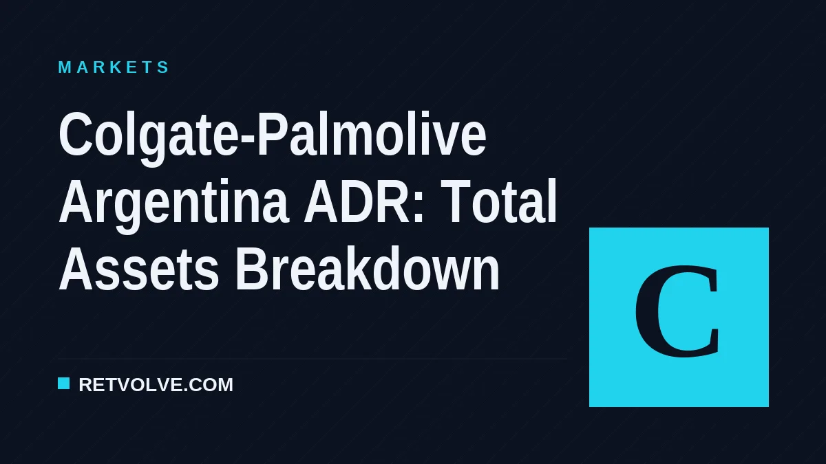Colgate-Palmolive Argentina ADR: Total Assets Breakdown