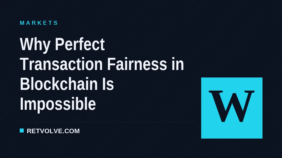 Why Perfect Transaction Fairness in Blockchain Is Impossible