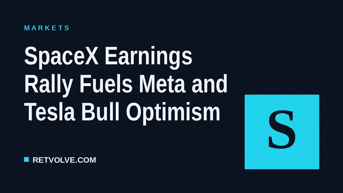 SpaceX Earnings Rally Fuels Meta and Tesla Bull Optimism