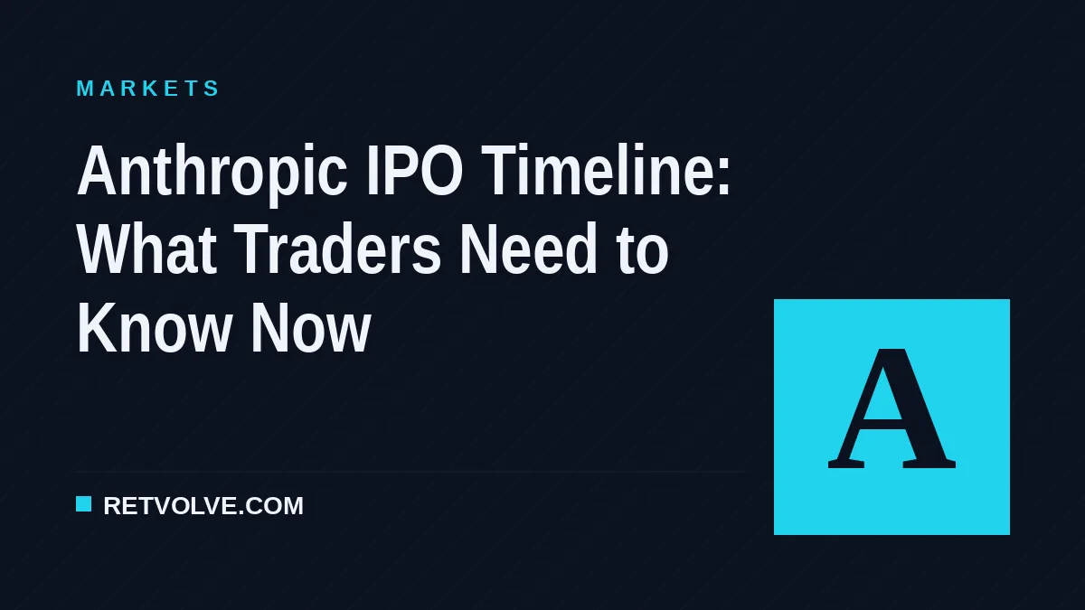 Anthropic IPO Timeline: What Traders Need to Know Now