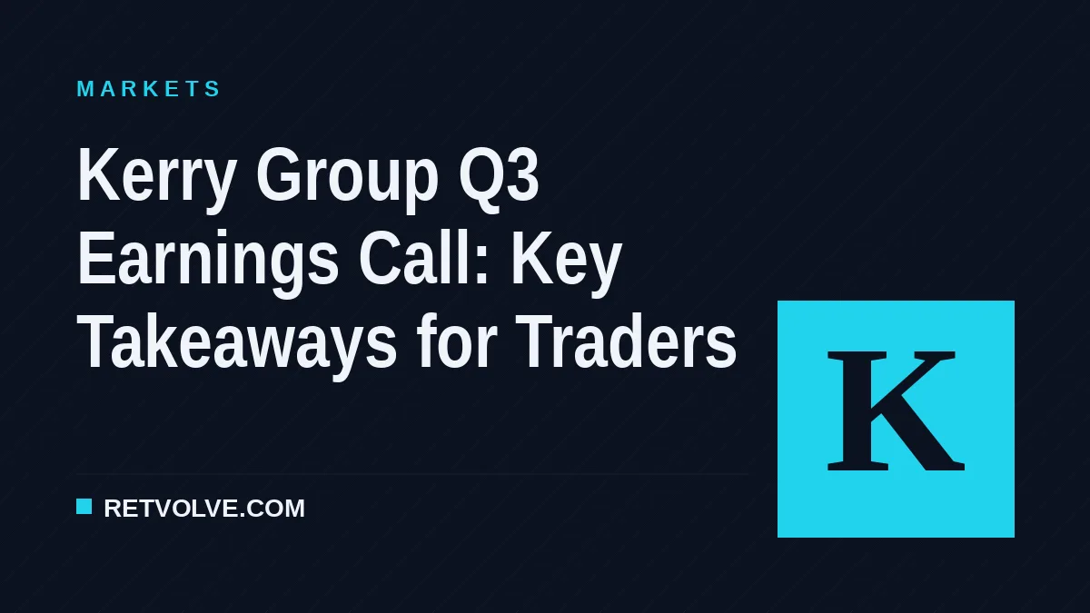 Kerry Group Q3 Earnings Call: Key Takeaways for Traders