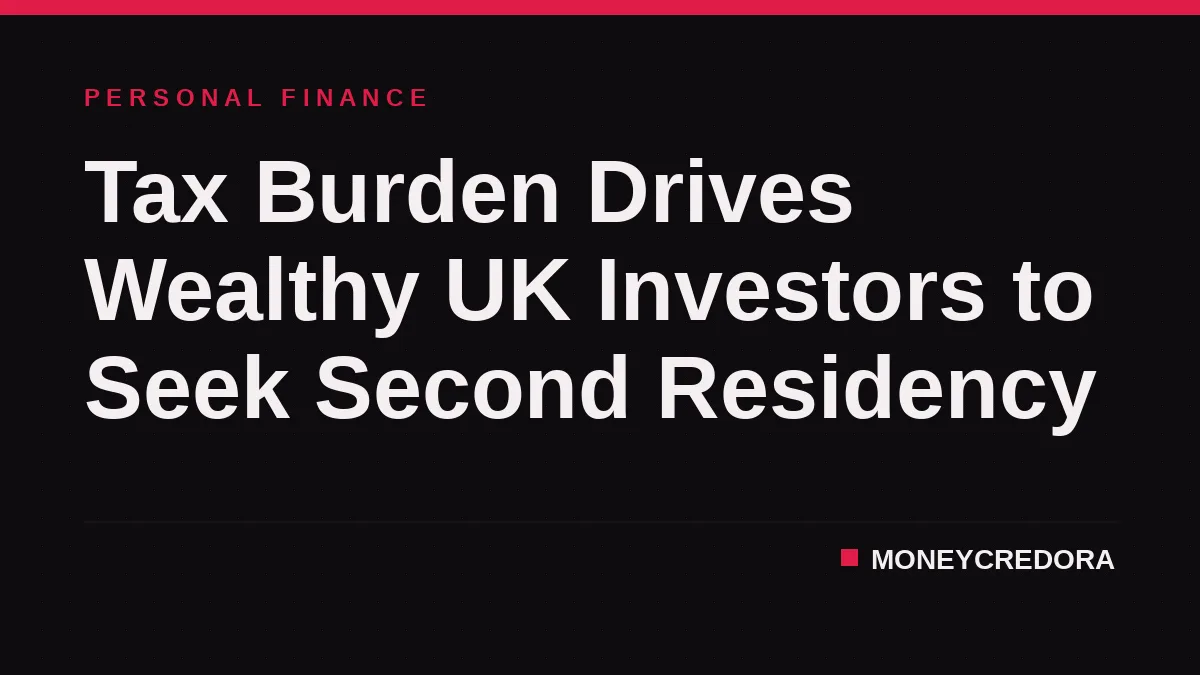 Tax Burden Drives Wealthy UK Investors to Seek Second Residency