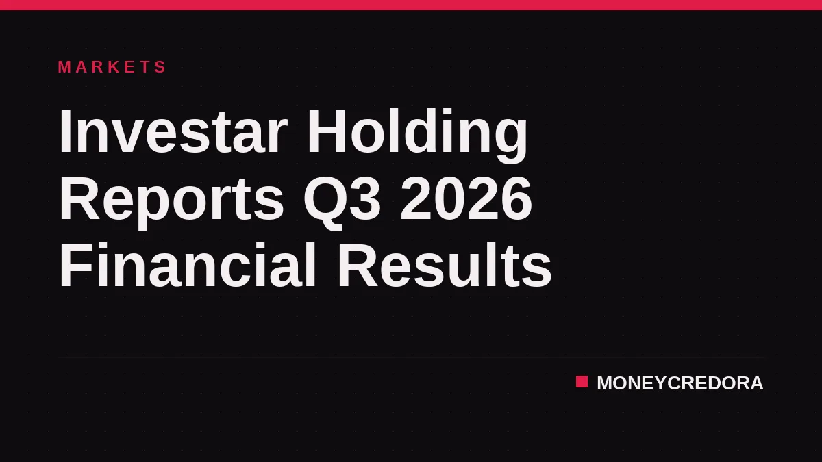 Investar Holding Reports Q3 2026 Financial Results