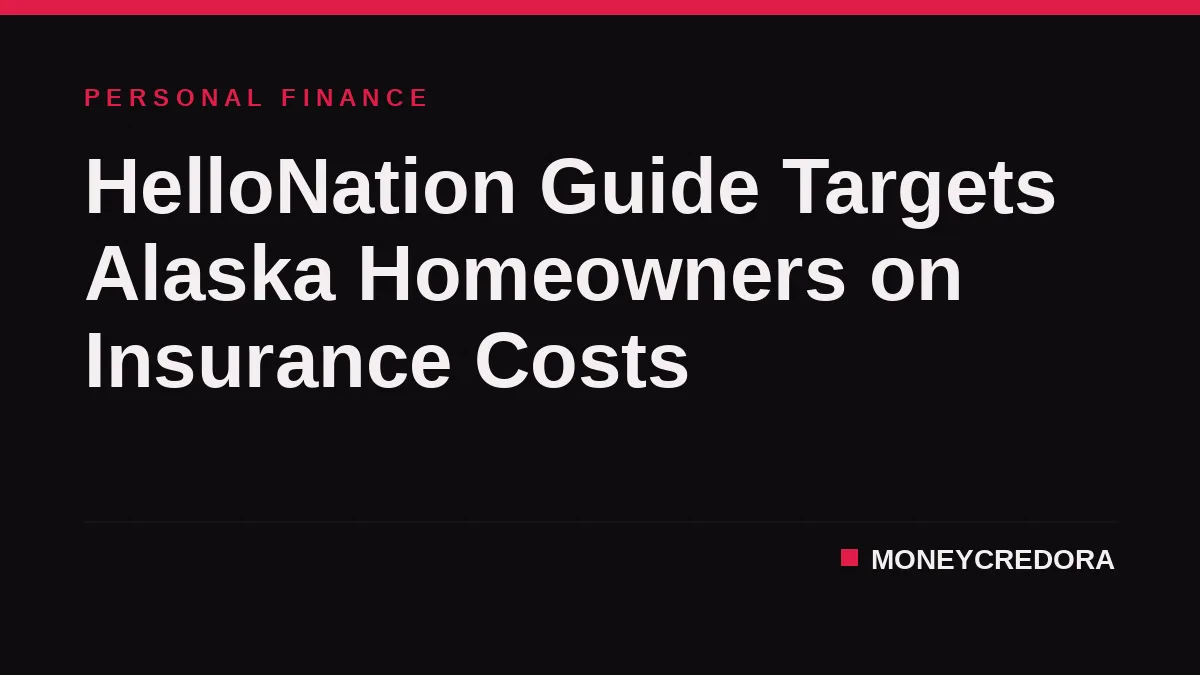 HelloNation Guide Targets Alaska Homeowners on Insurance Costs