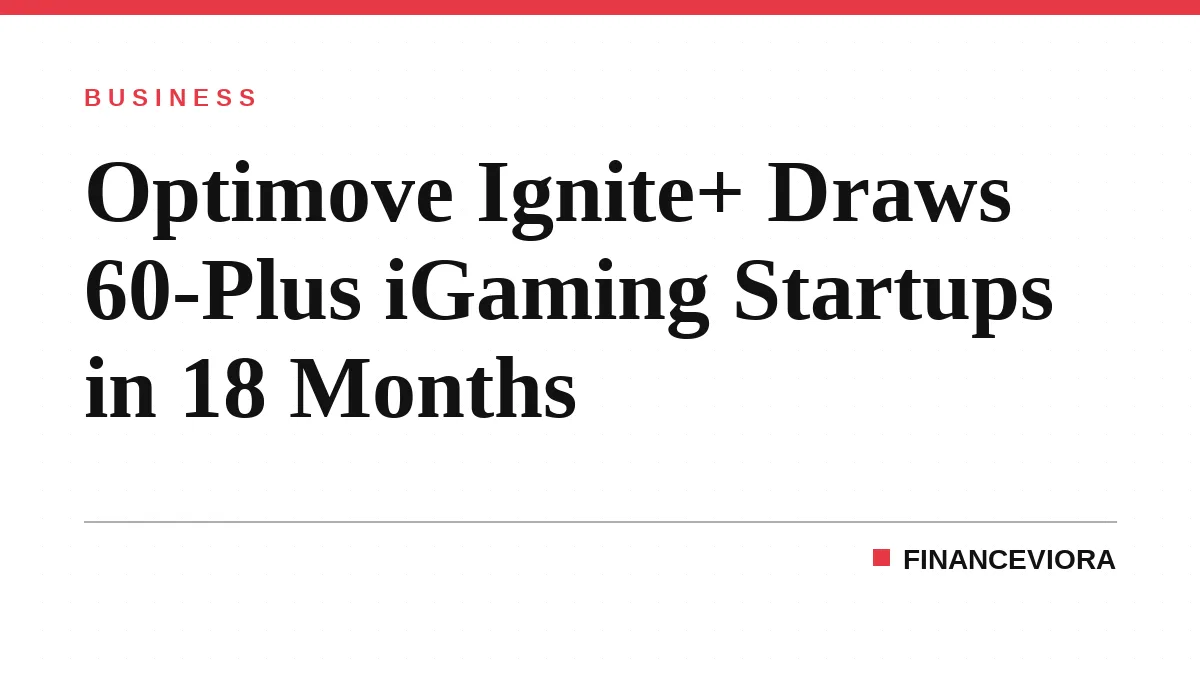 Optimove Ignite+ Draws 60-Plus iGaming Startups in 18 Months