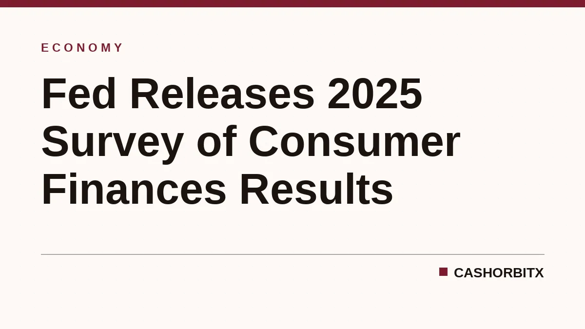 Fed Releases 2025 Survey of Consumer Finances Results