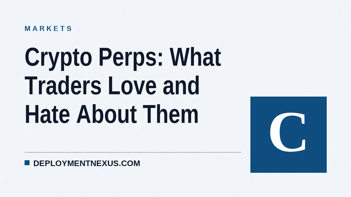 Crypto Perps: What Traders Love and Hate About Them