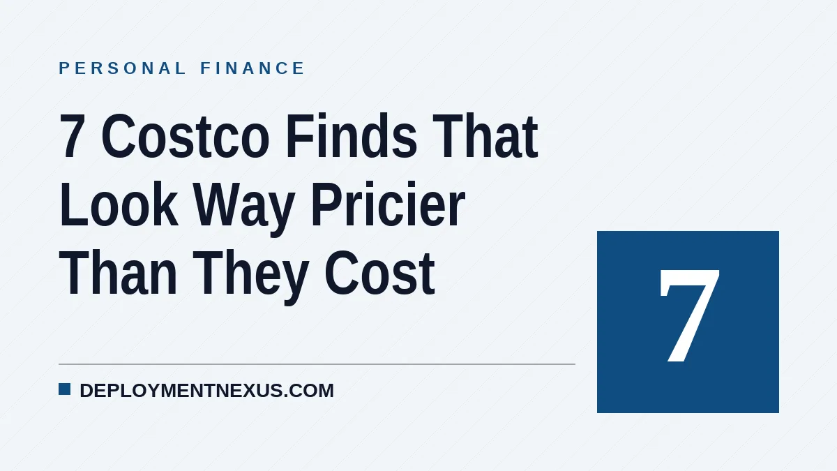 7 Costco Finds That Look Way Pricier Than They Cost