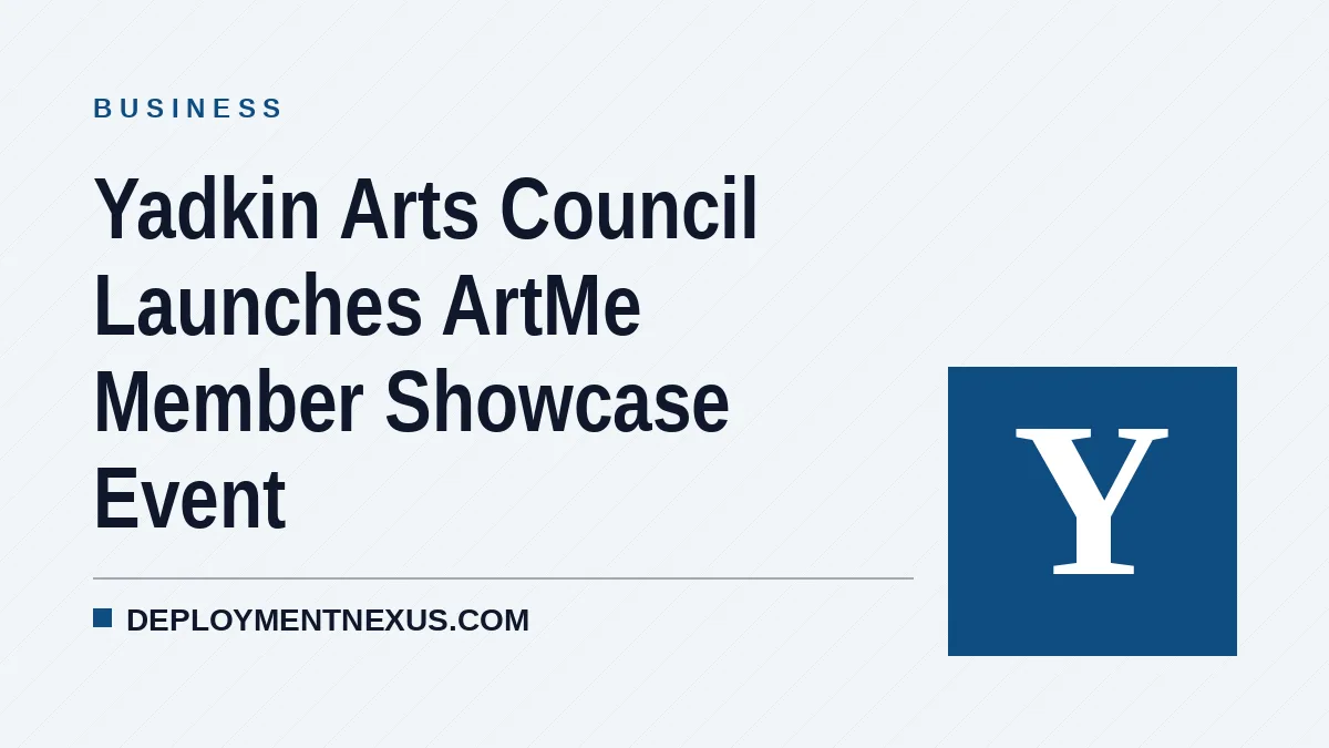 Yadkin Arts Council Launches ArtMe Member Showcase Event