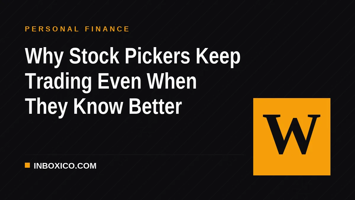 Why Stock Pickers Keep Trading Even When They Know Better
