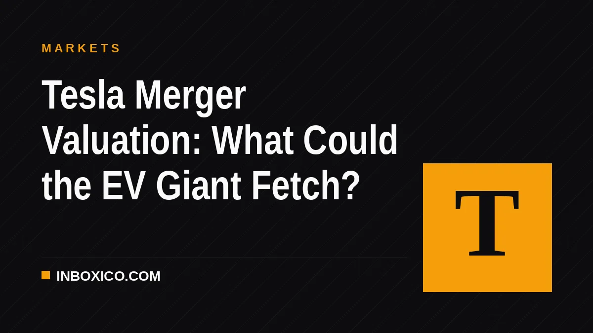 Tesla Merger Valuation: What Could the EV Giant Fetch?