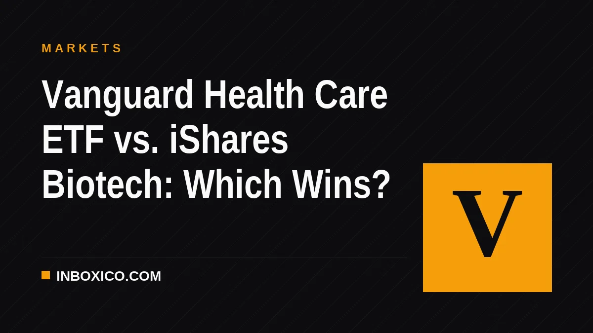 Vanguard Health Care ETF vs. iShares Biotech: Which Wins?
