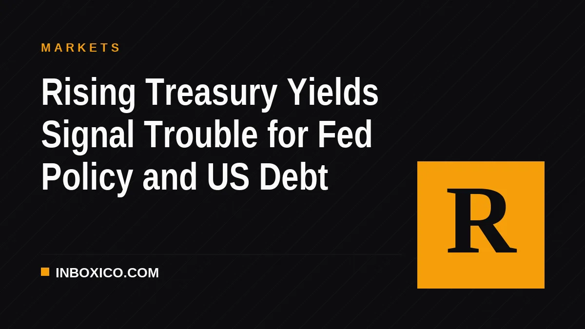 Rising Treasury Yields Signal Trouble for Fed Policy and US Debt