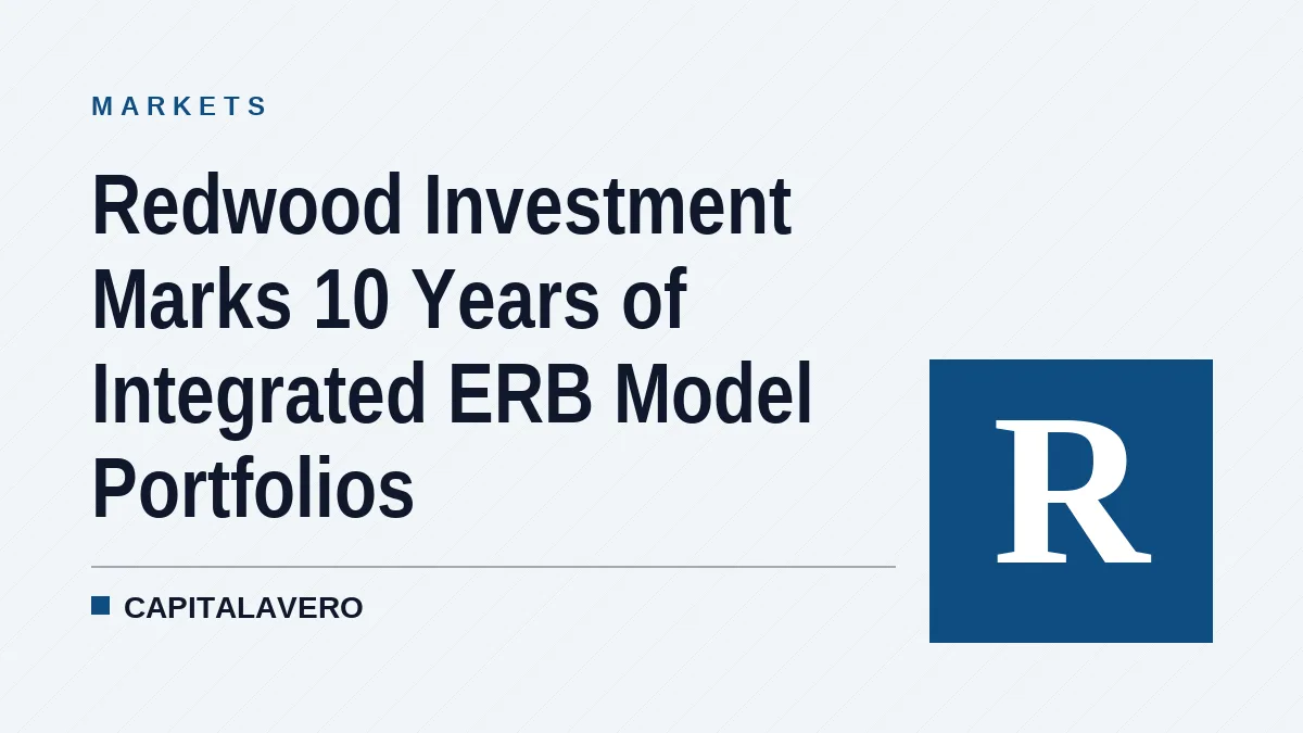 Redwood Investment Marks 10 Years of Integrated ERB Model Portfolios