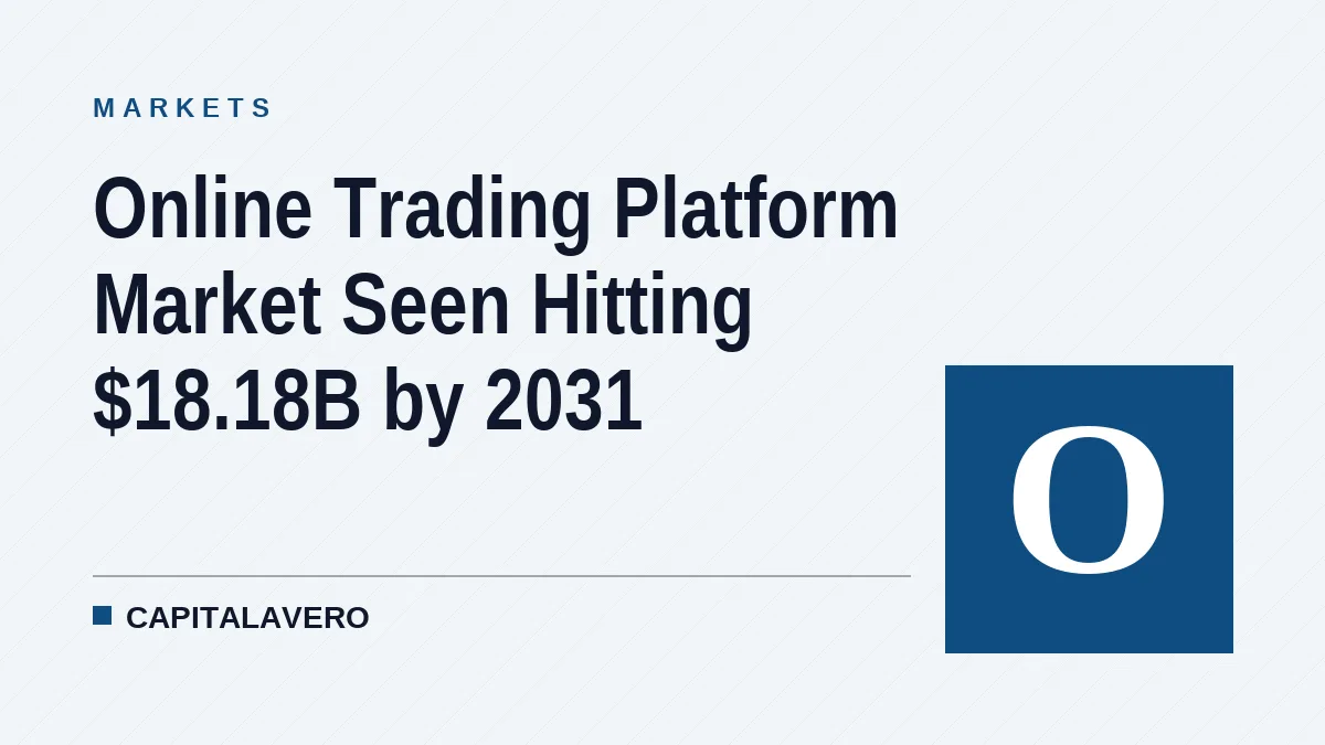 Online Trading Platform Market Seen Hitting $18.18B by 2031