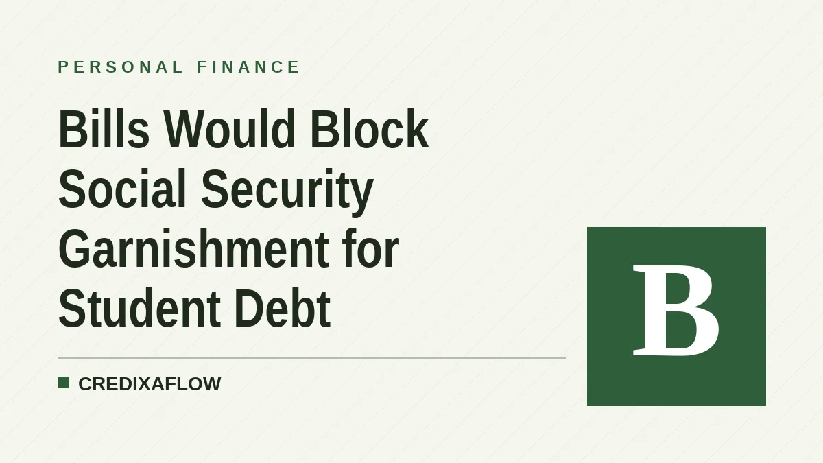 Bills Would Block Social Security Garnishment for Student Debt