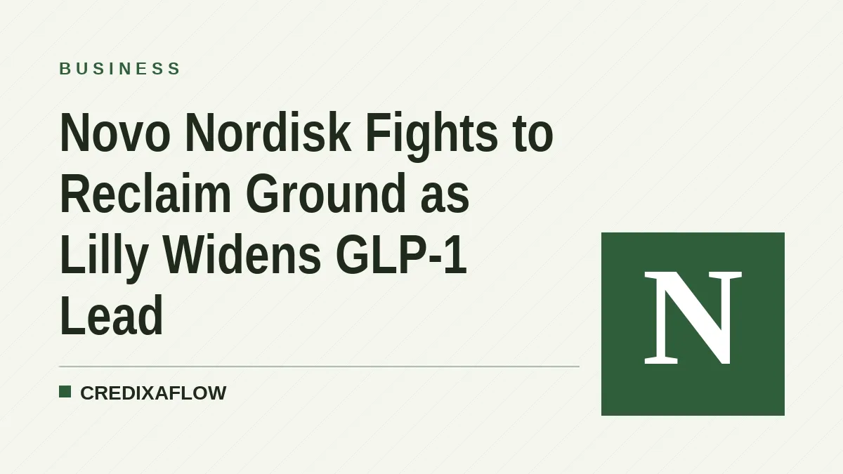 Novo Nordisk Fights to Reclaim Ground as Lilly Widens GLP-1 Lead