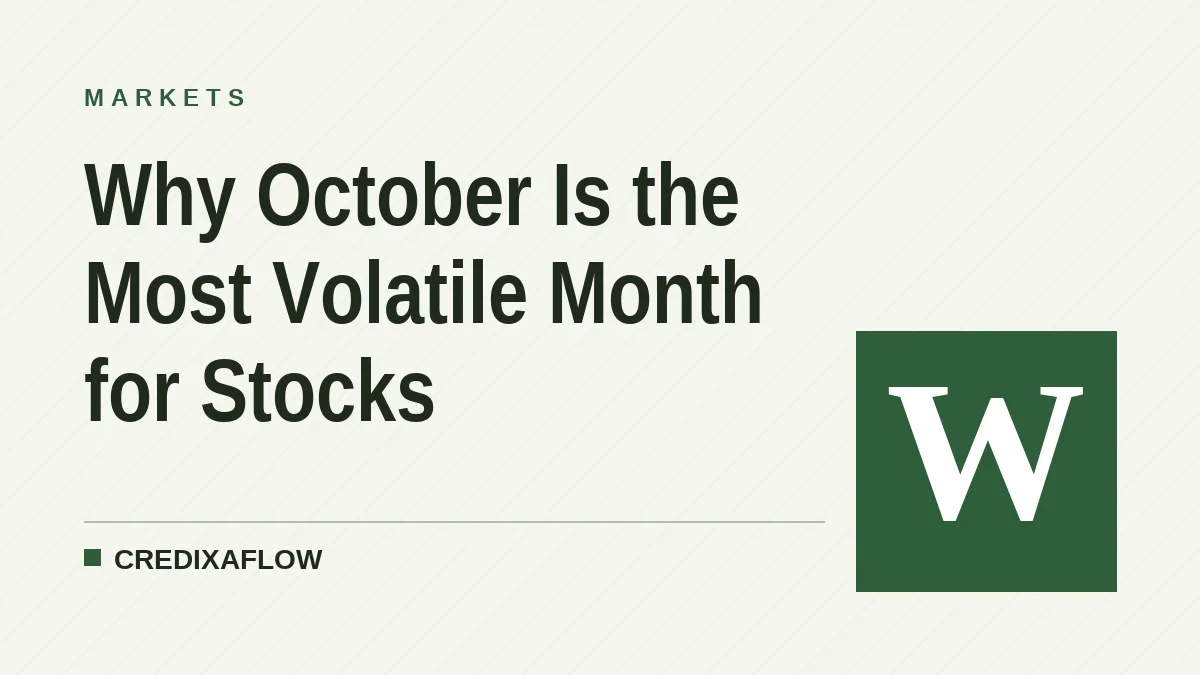 Why October Is the Most Volatile Month for Stocks
