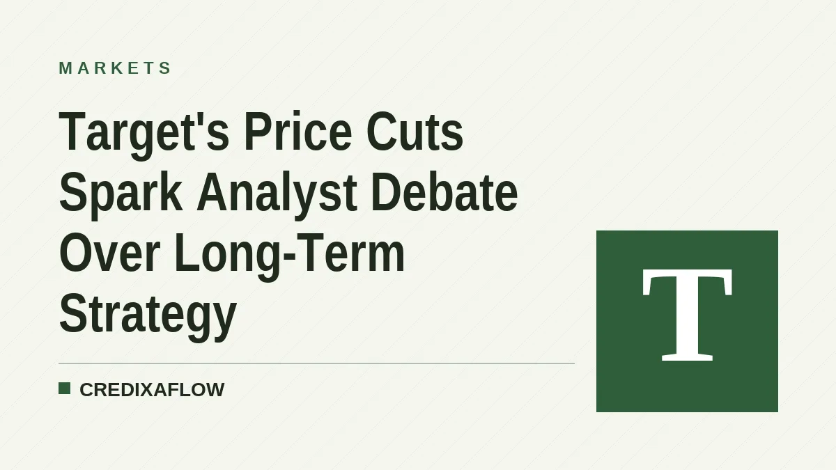 Target's Price Cuts Spark Analyst Debate Over Long-Term Strategy
