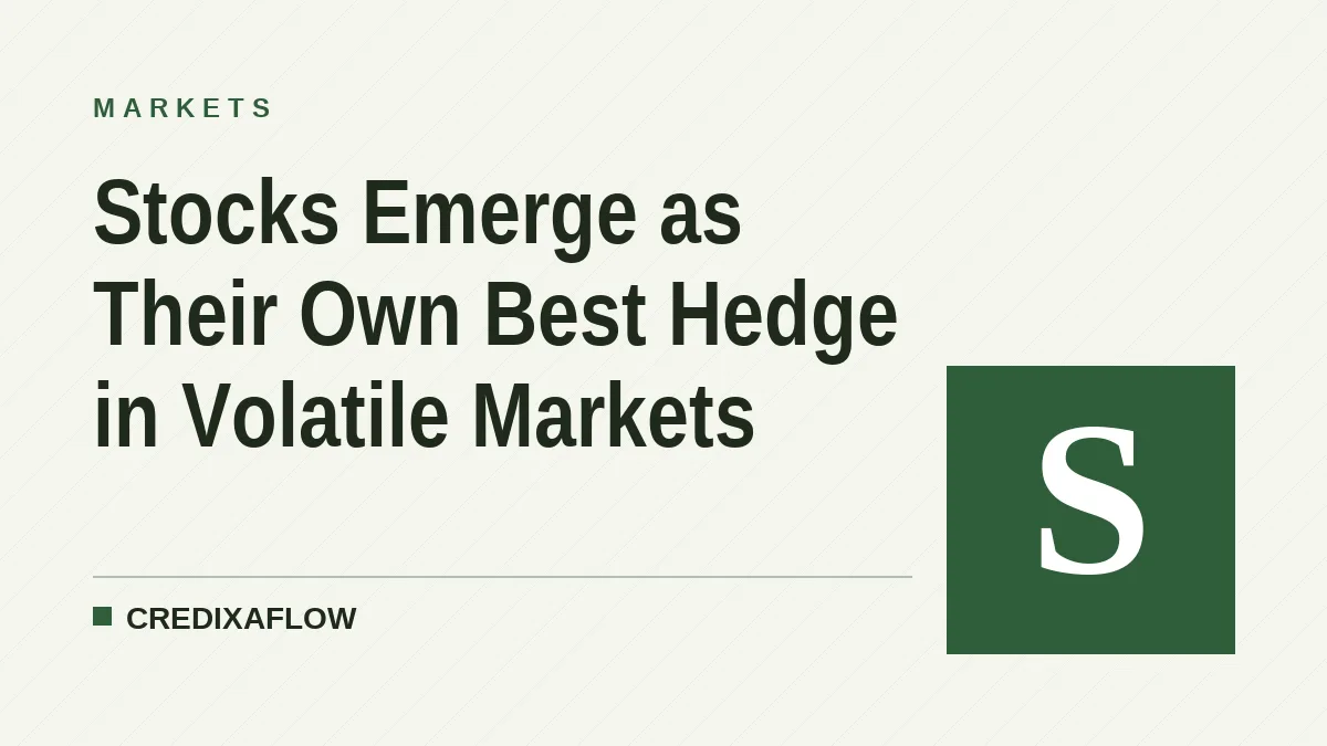 Stocks Emerge as Their Own Best Hedge in Volatile Markets