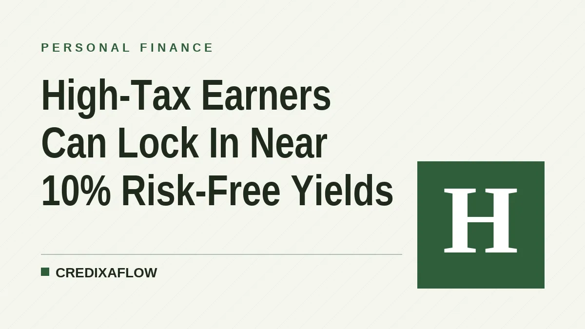 High-Tax Earners Can Lock In Near 10% Risk-Free Yields
