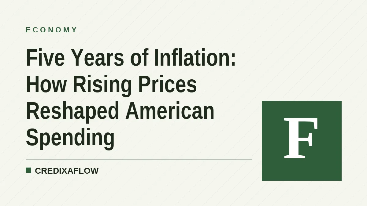 Five Years of Inflation: How Rising Prices Reshaped American Spending